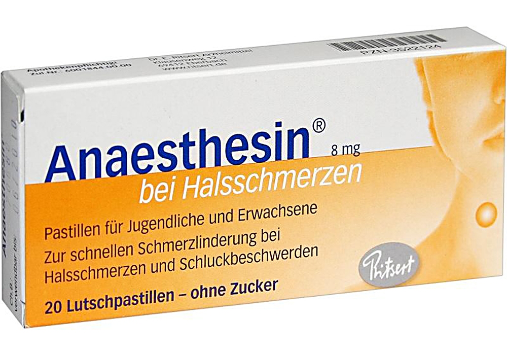 применение анестезина