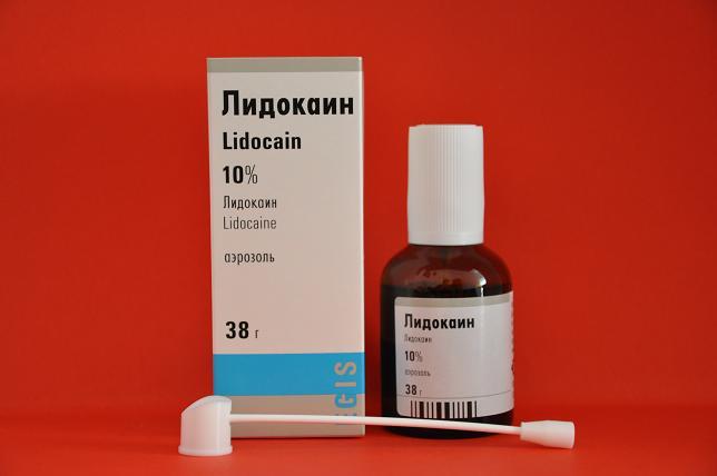 спрей лидокаина для аппликационной анестезии